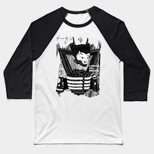 Japanese Demon Robot Baseball T-Shirt